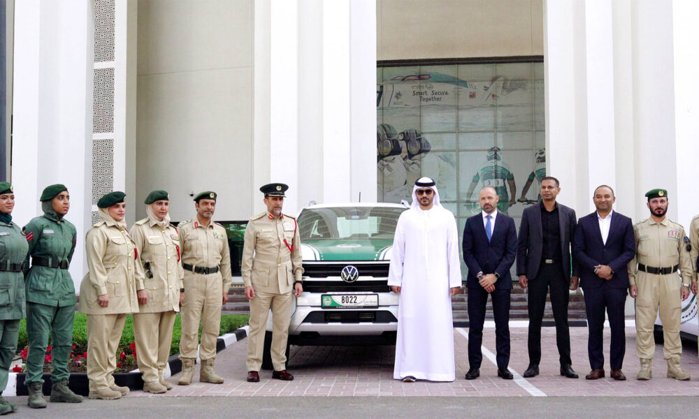 dubai police boost fleet with all-new volkswagen amarok