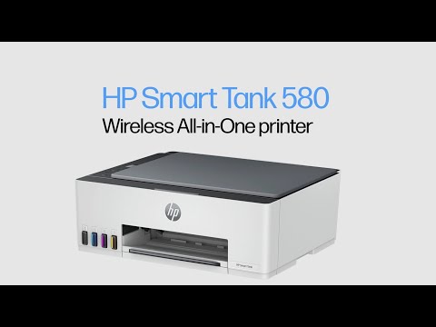 Introducing the new HP Smart Tank 580 Wireless All-in-One | Consider It Done