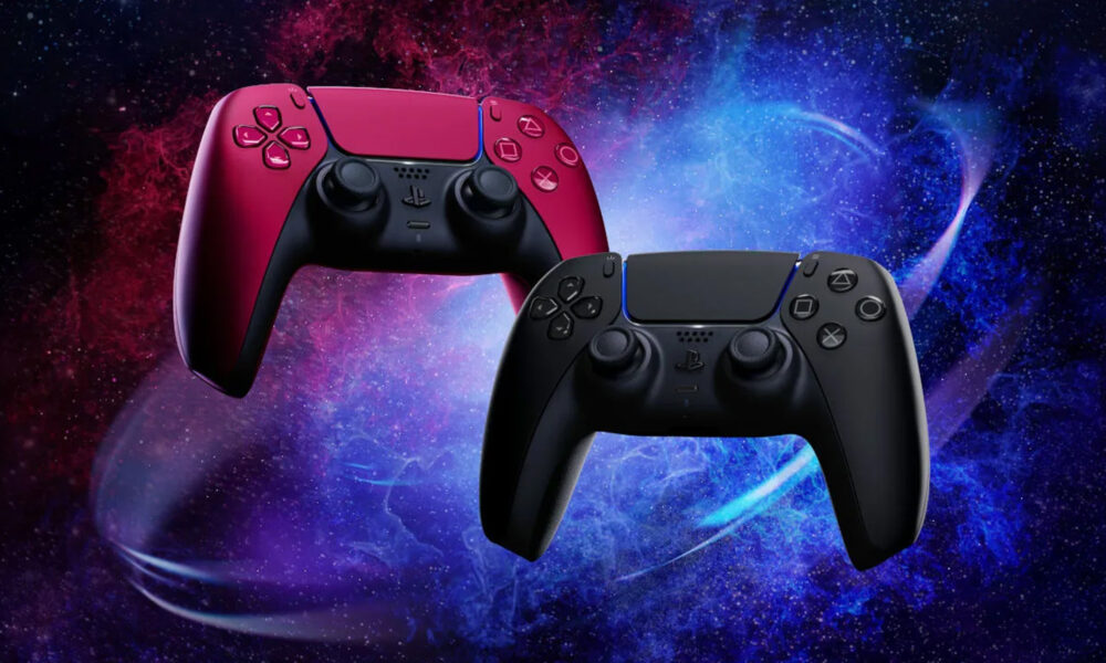 you can now pre-order new black and red ps5 dualsense controllers